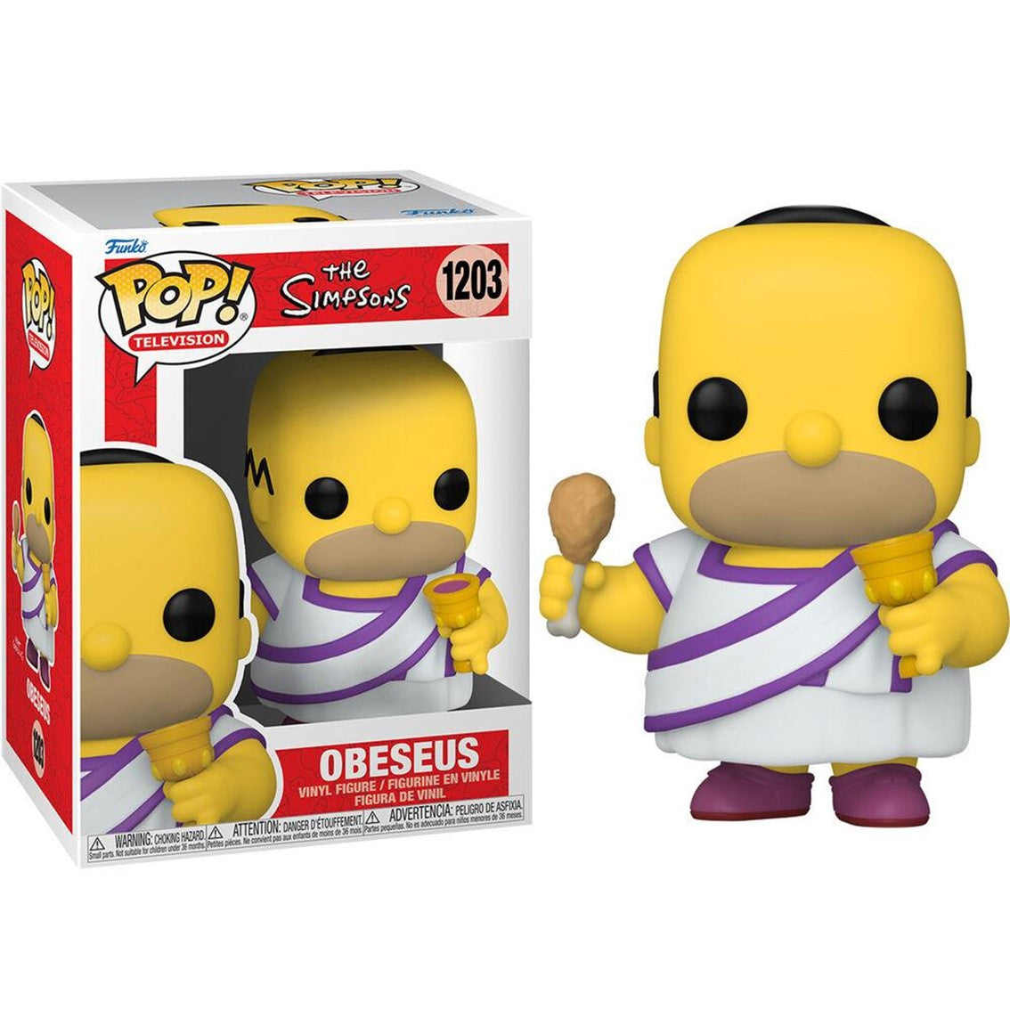 Funko pop animacion the simpsons homer como obeseus 59299