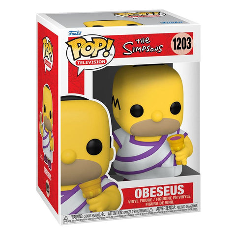 Funko pop animacion the simpsons homer como obeseus 59299