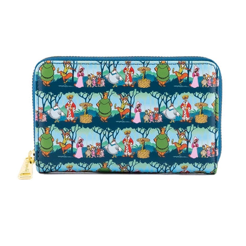 Cartera loungefly disney robin hood sherwood aop