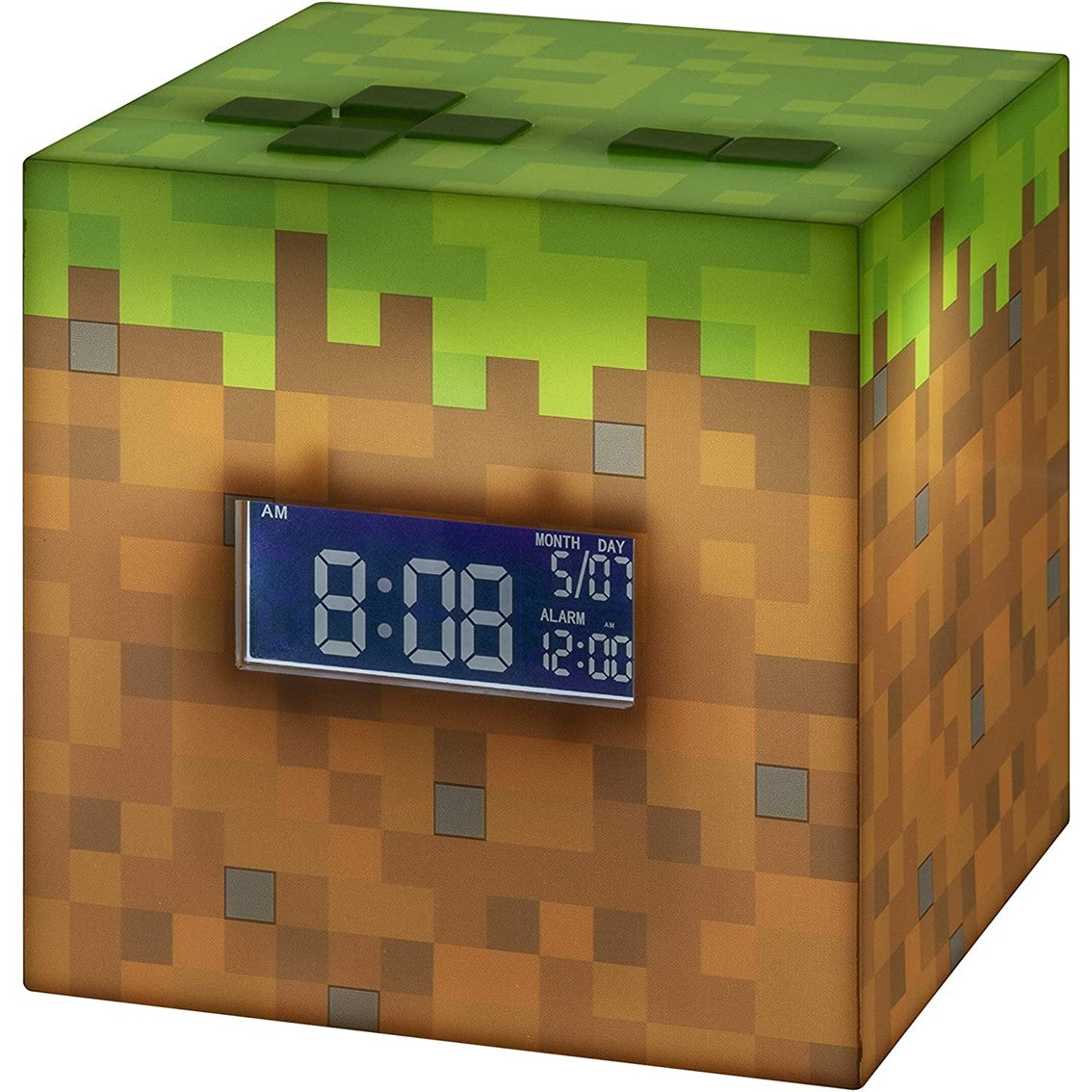 Lampara despertador paladone minecraft bloque