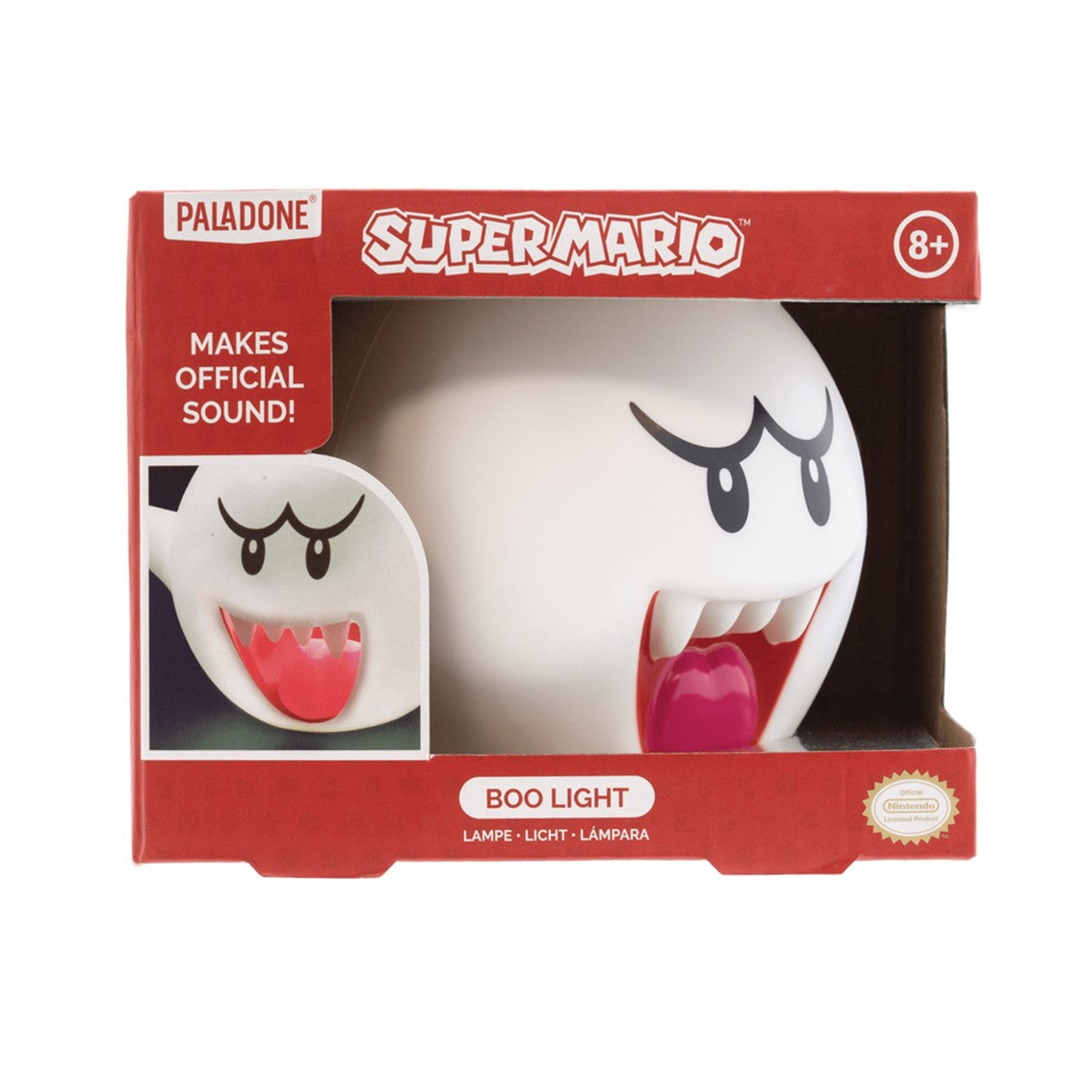 Lampara paladone super mario boo fantasma