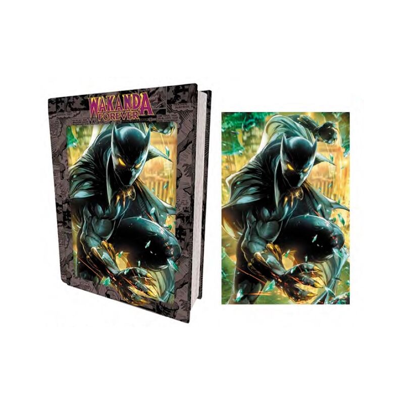 Puzzle libro lenticular prime 3d marvel wakanda forever 300 piezas