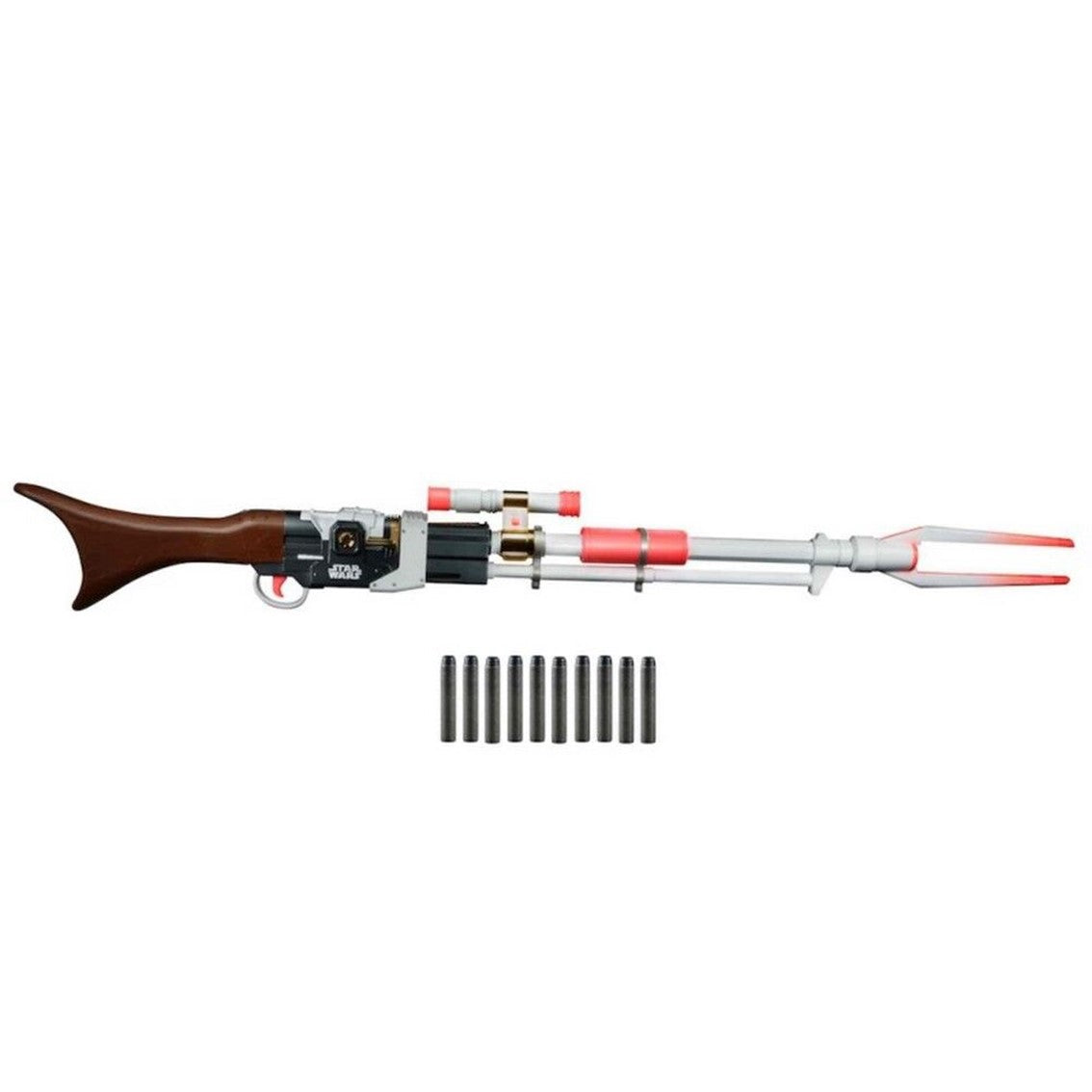 Replica hasbro star wars the mandalorian nerf blaster de pulso fasico amban