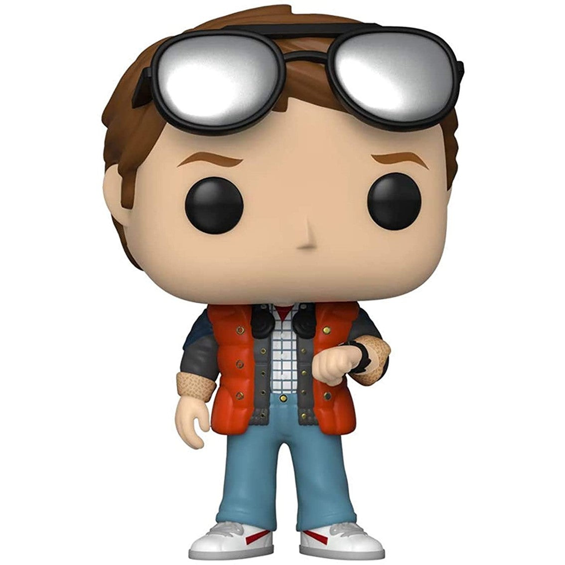 Funko pop cine regreso al futuro marty mcfly comprobando su reloj 48907