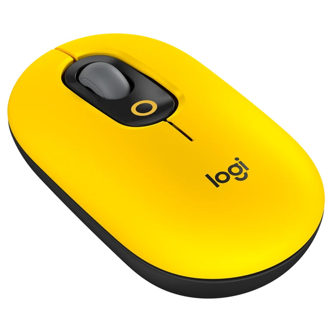 Mouse raton logitech pop mouse blast yellow wireless inalambrico