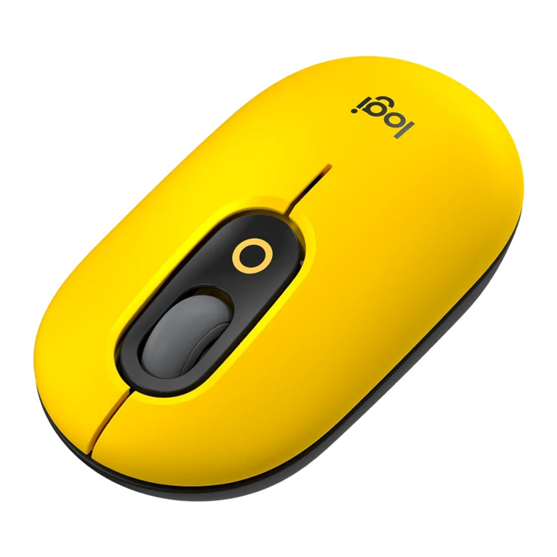 Mouse raton logitech pop mouse blast yellow wireless inalambrico