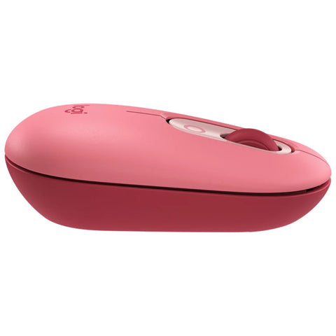 Mouse raton logitech pop heartbreaker daydream rosa wireless inalambrico