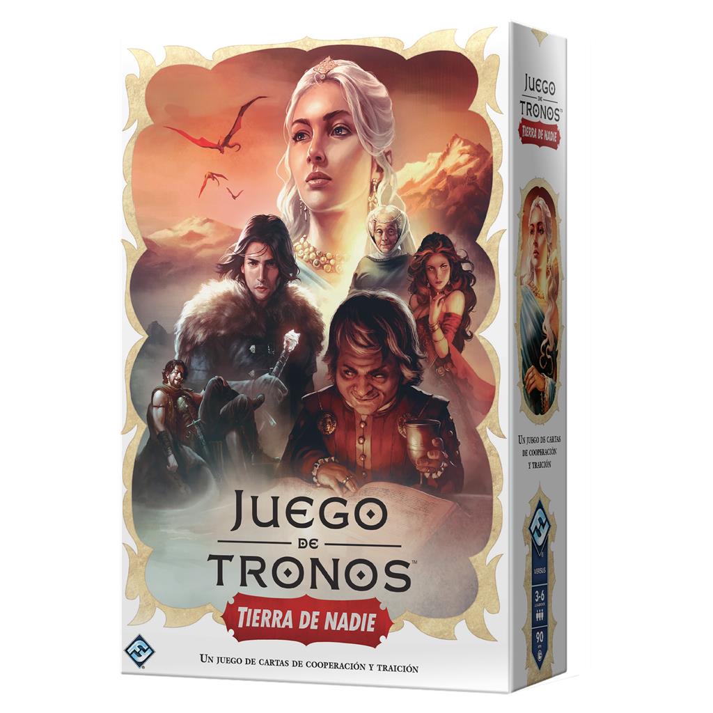 Juego de mesa juego de tronos: tierra de nadie pegi 14