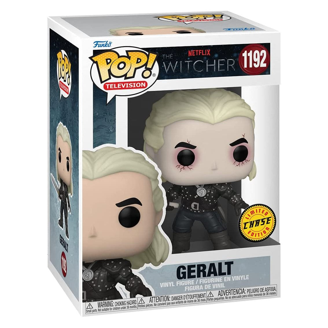 Funko pop series tv the witcher geralt de rivia con opcion chase 57814