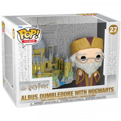 Funko pop town harry potter aniversario dumbledore con hogwarts 57369