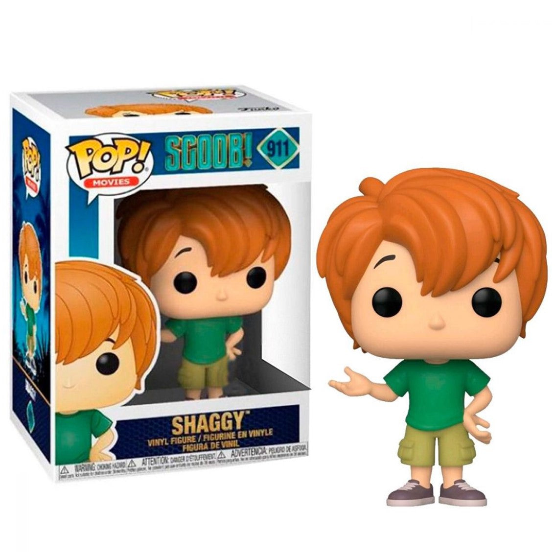 Funko pop animacion scooby doo shaggy  47538