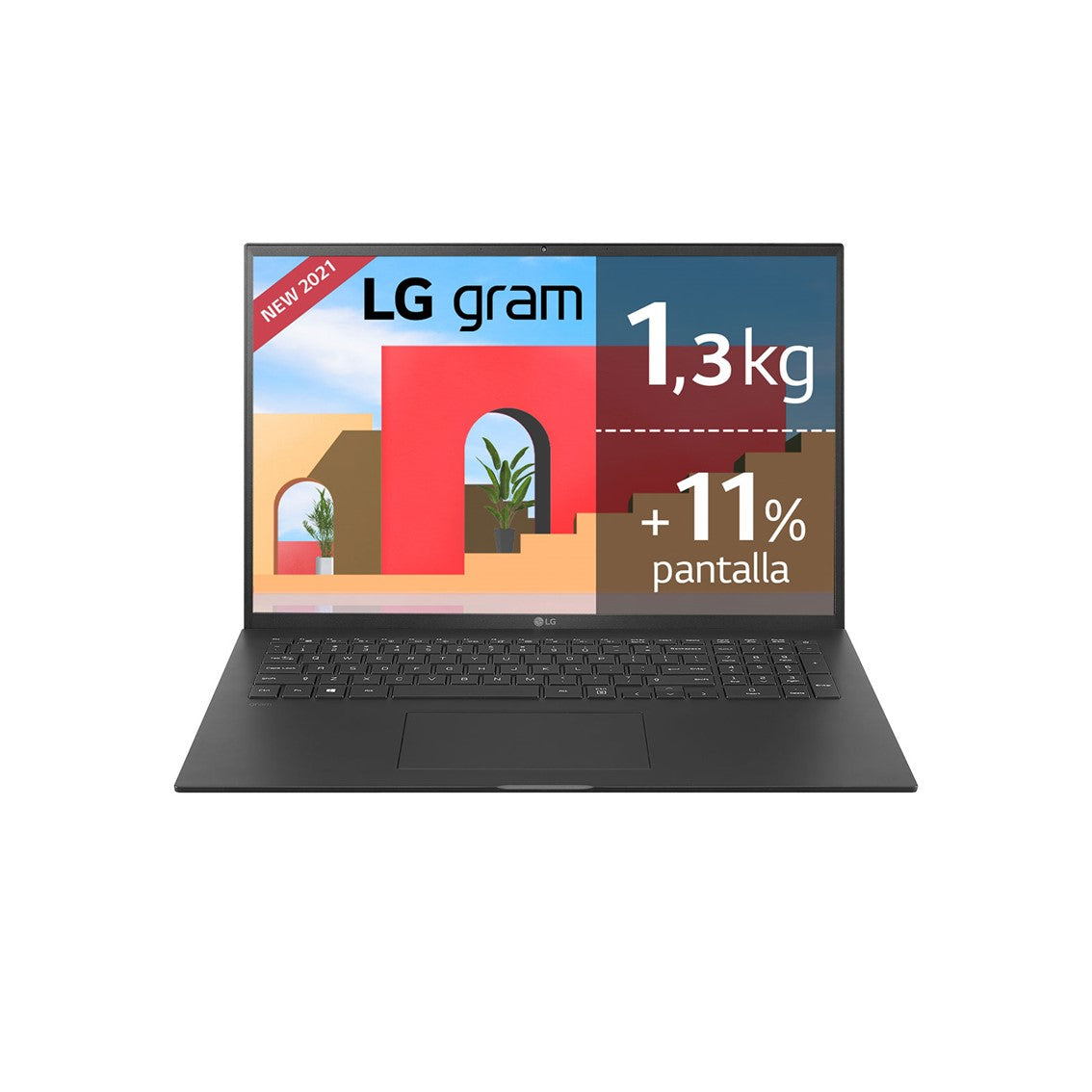 Portatil lg gram 17z95p - g i7 - 1195g7 17pulgadas 16gb - ssd512gb - wifi - bt - w10