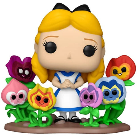 Funko pop deluxe disney alicia en el pais de las maravillas 70th alicia con flores 55733
