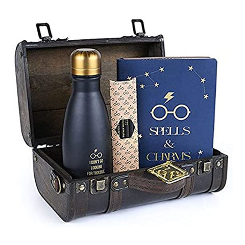 Replica pyramid harry potter baul de almacenamiento hogwarts trouble finds me