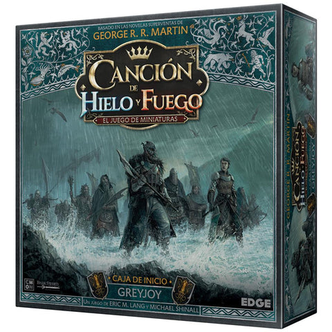 Juego de mesa cancion de hielo y fuego: caja de inicio grey joy pegi 14