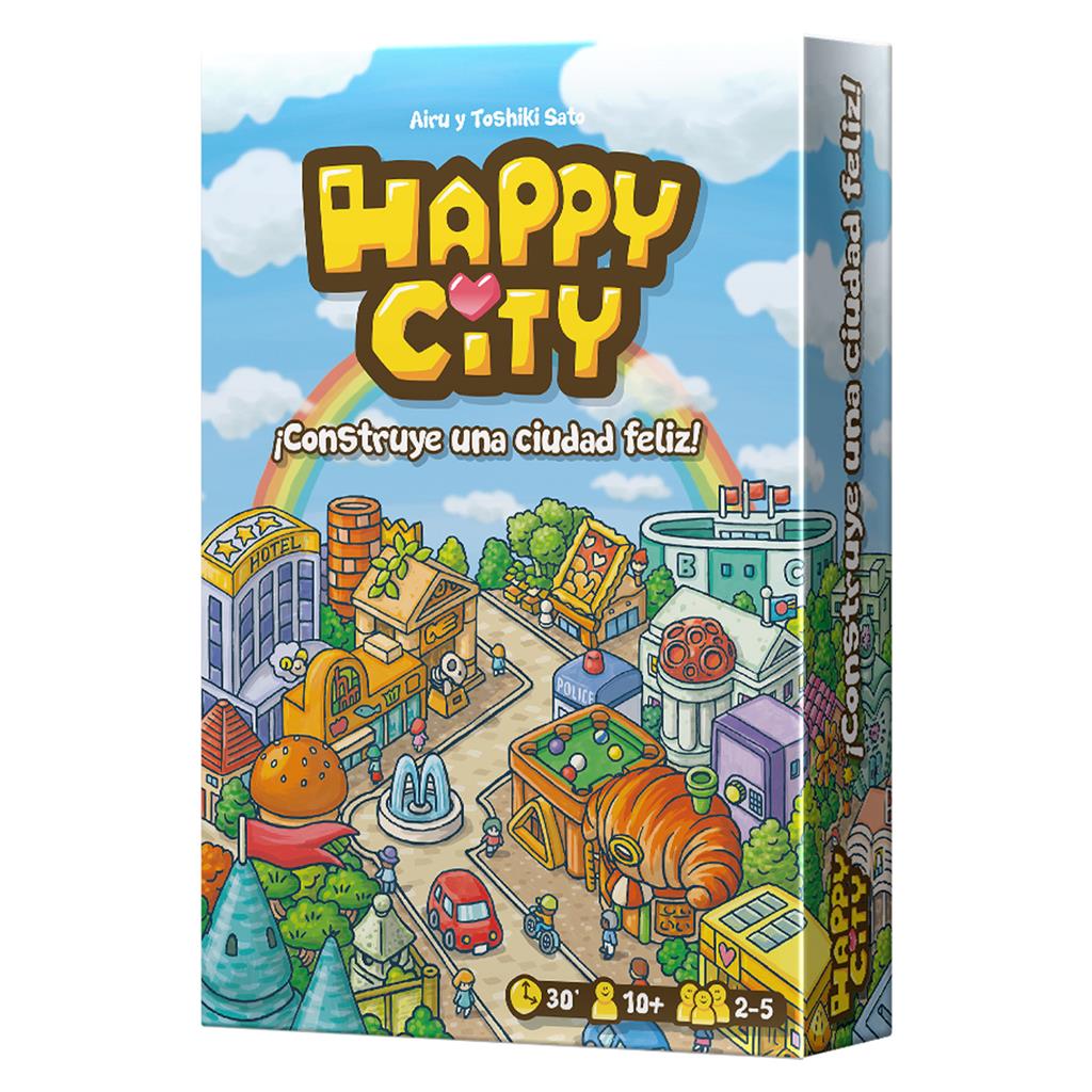 Juego de mesa happy city pegi 10