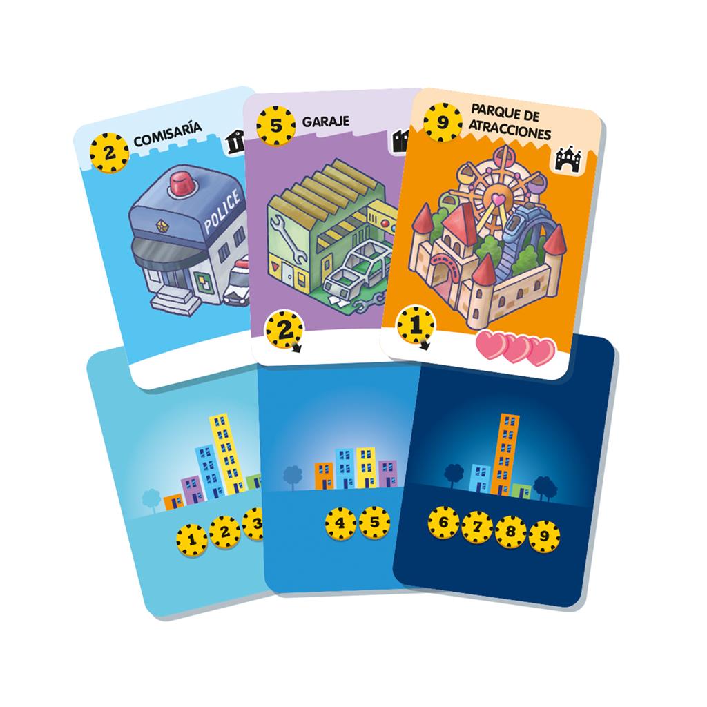 Juego de mesa happy city pegi 10