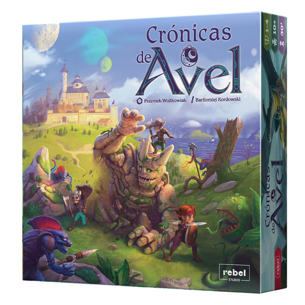 Juego de mesa cronicas de avel pegi 8