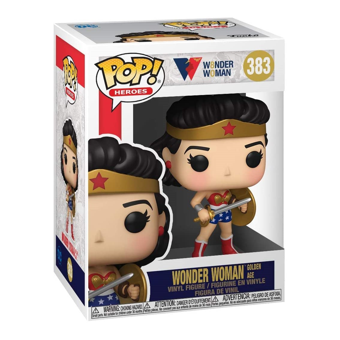 Funko pop dc wonder woman 80th wonder woman golden age 54973