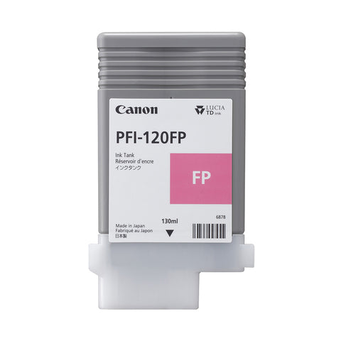 Cartucho tinta canon pfi - 120fp rosa fluorescente 130ml