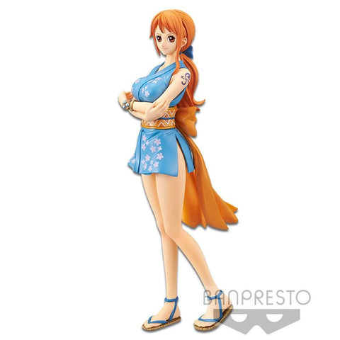 Figura banpresto one piece dxf wanokuni nami vol.1