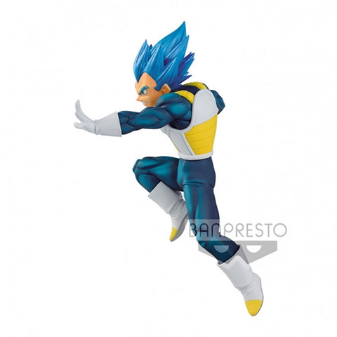 Figura banpresto dragon ball super super saiyan blue evolution vegeta chosenshiretsuden