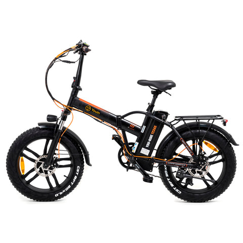Bicicleta electrica youin you - ride texas - motor 250w -  plegable -  rueda 20pulgadas tipo fat
