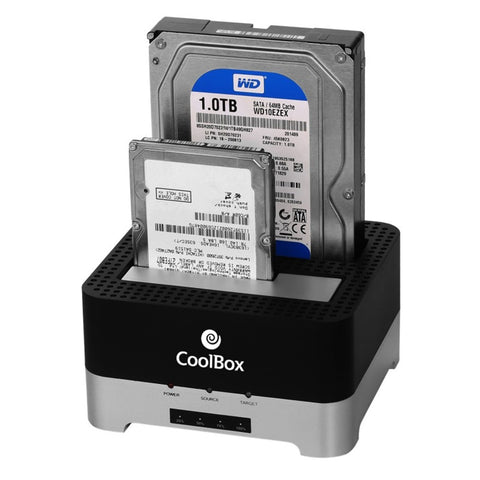 Duplicador de disco duro coolbox v2hdd - ssd 3.5pulgadas - 2.5pulgadas usb3.0