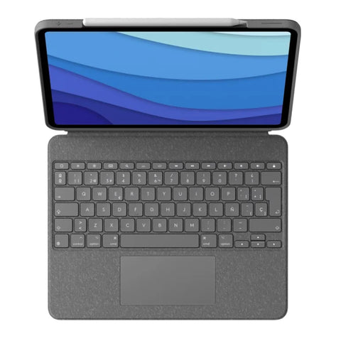 Funda para ipad 12.9pulgadas logitech combo touch teclado