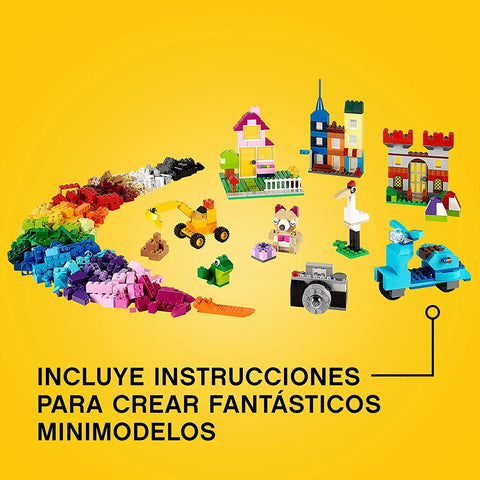 Lego classic construcciones caja ladrillos grande