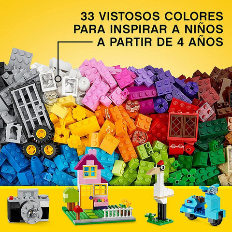 Lego classic construcciones caja ladrillos grande