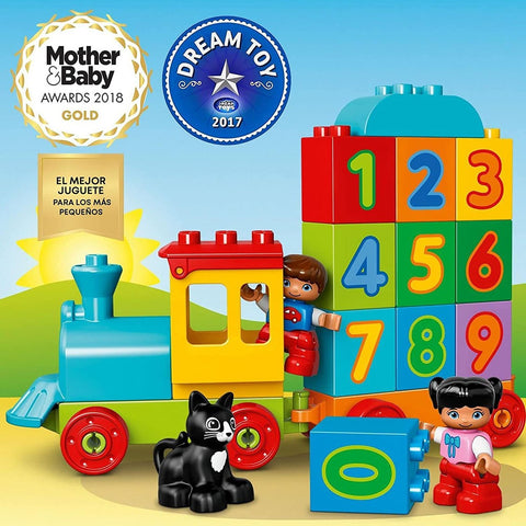 Lego duplo tren de los numeros