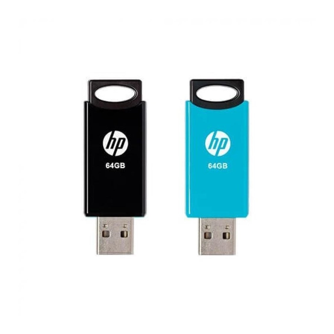 Pack de 2 memorias usb 2.0 hp v212 - twin 64gb