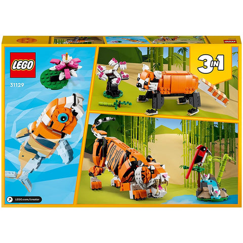 Lego creator tigre majestuoso