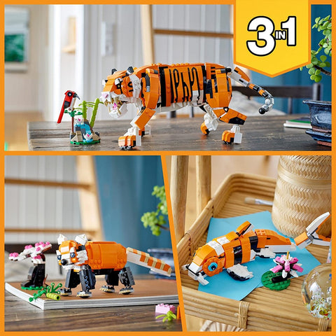 Lego creator tigre majestuoso