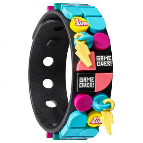 Lego dots pulsera con amuletos gamer