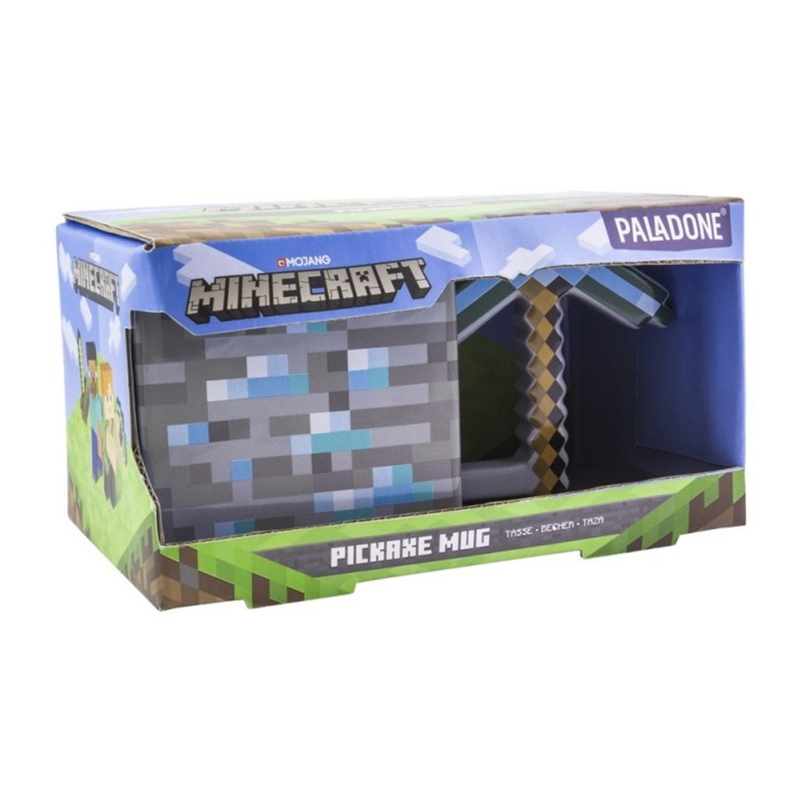 Taza 3d paladone minecraft pico 550ml