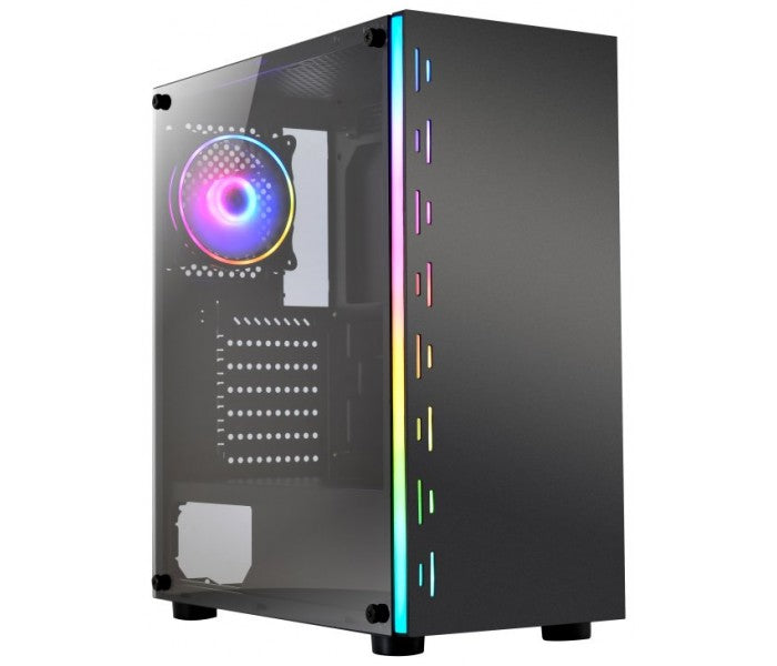 Caja ordenador gaming l - link neta atx usb 3.0 sin fuente argb