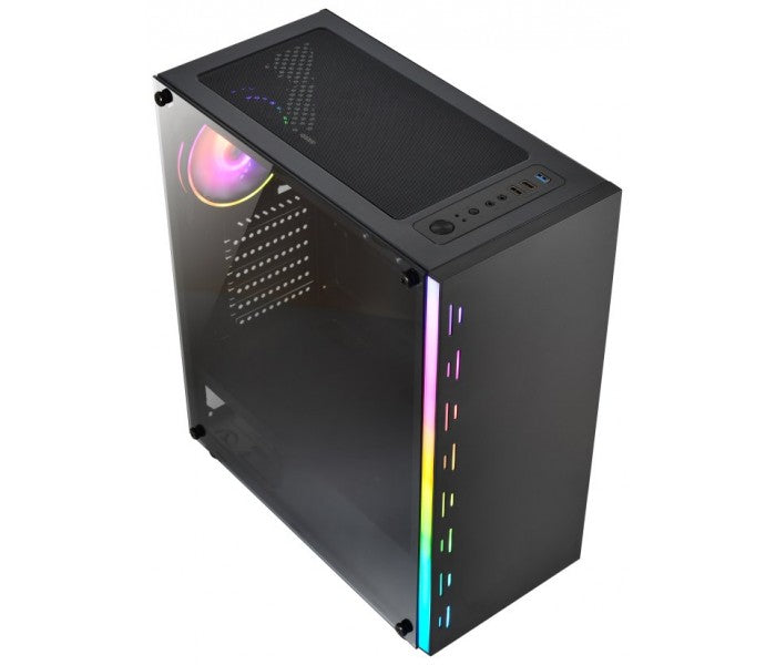 Caja ordenador gaming l - link neta atx usb 3.0 sin fuente argb