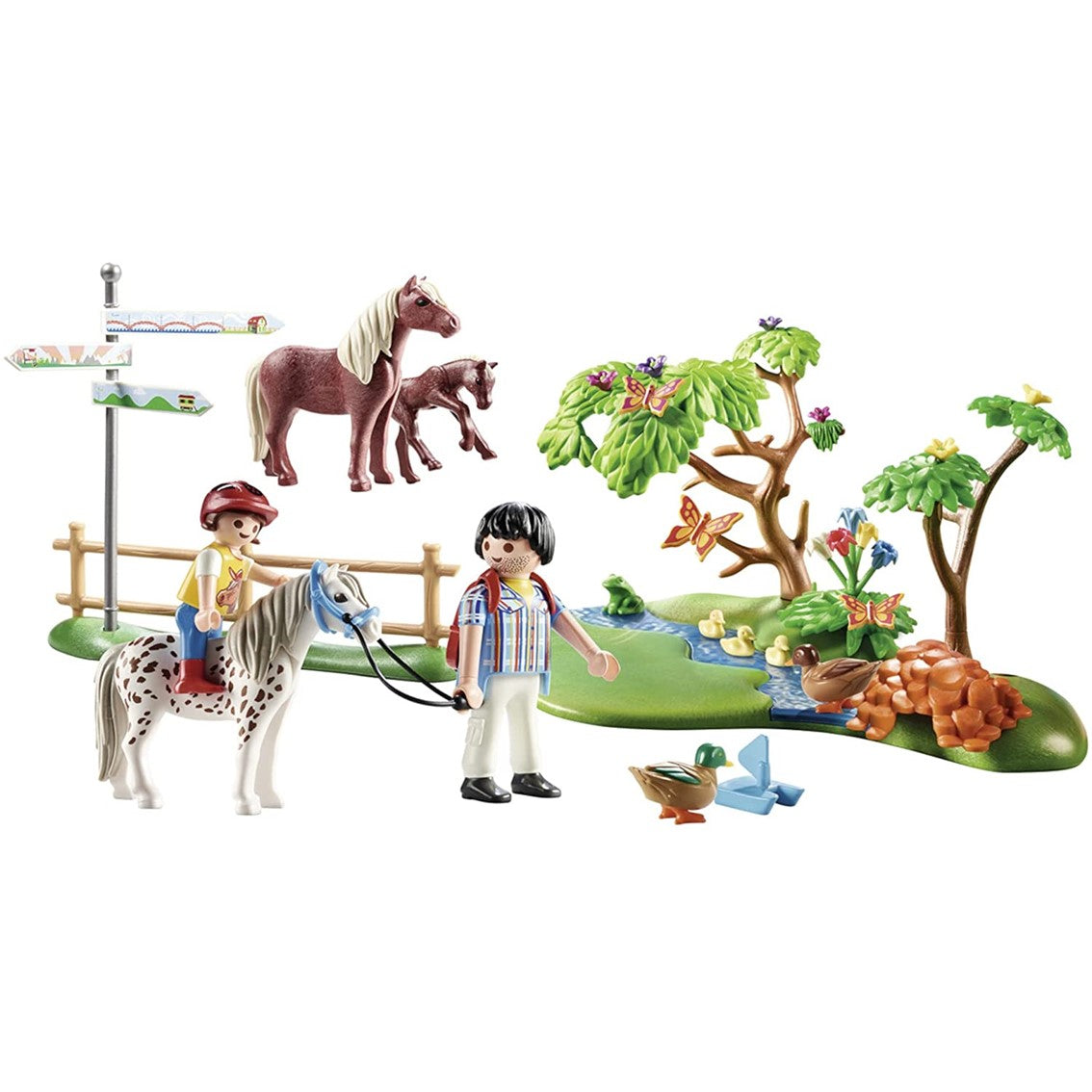 Playmobil paseo en poni