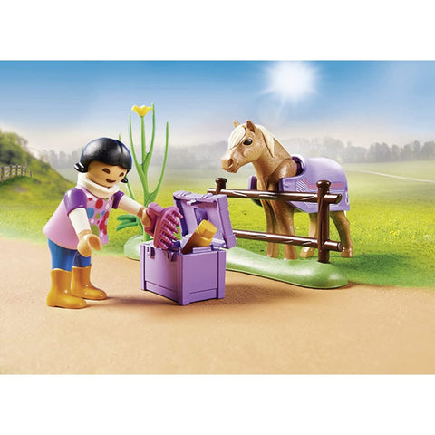 Playmobil coleccionable poni islandes