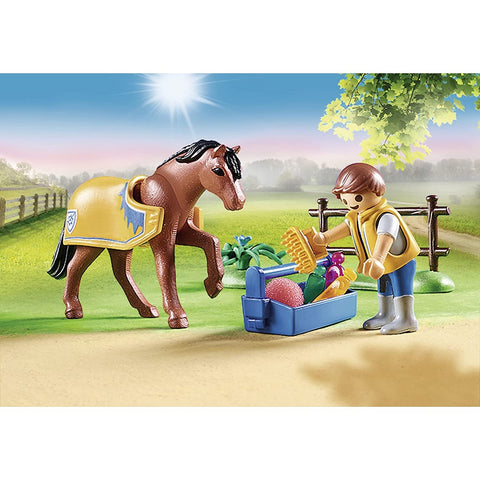 Playmobil coleccionable poni gales