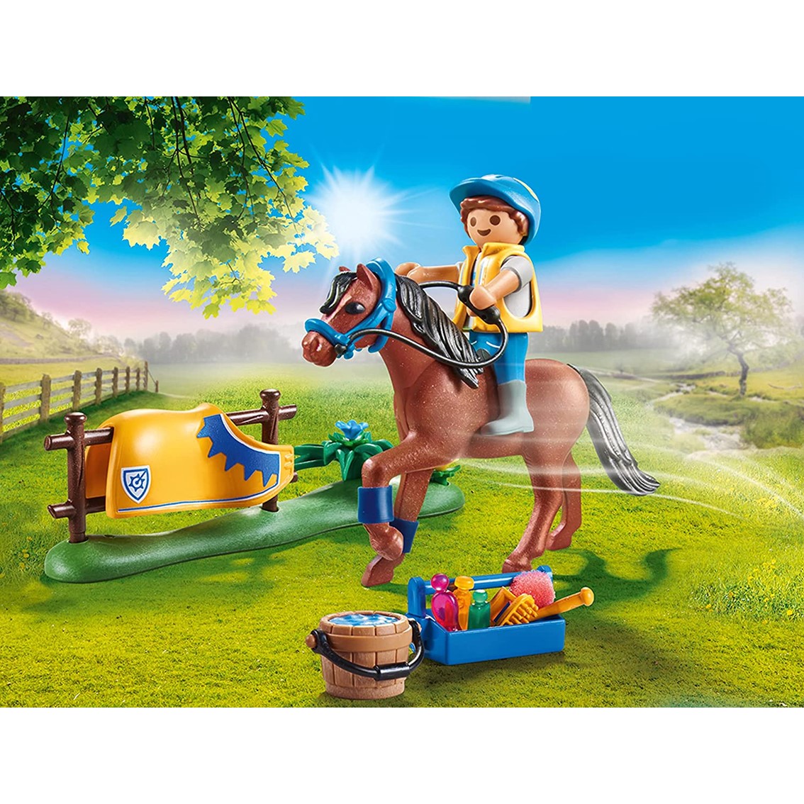 Playmobil coleccionable poni gales