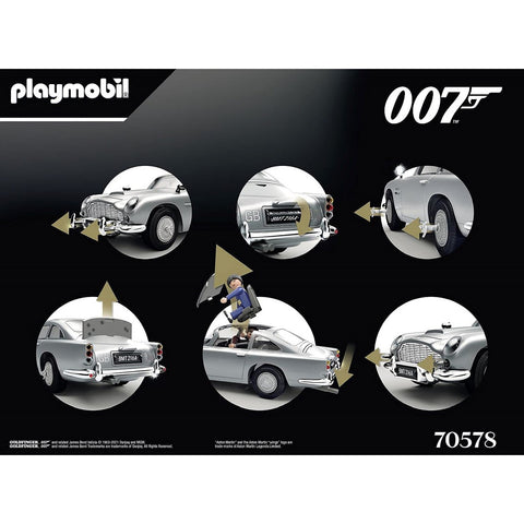 Playmobil james bond aston martin db5 -  edicion goldfinger