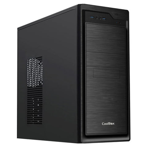 Caja ordenador sobremesa coolbox f800 atx usb 3.0 + fuente de alimentacion basic 500w