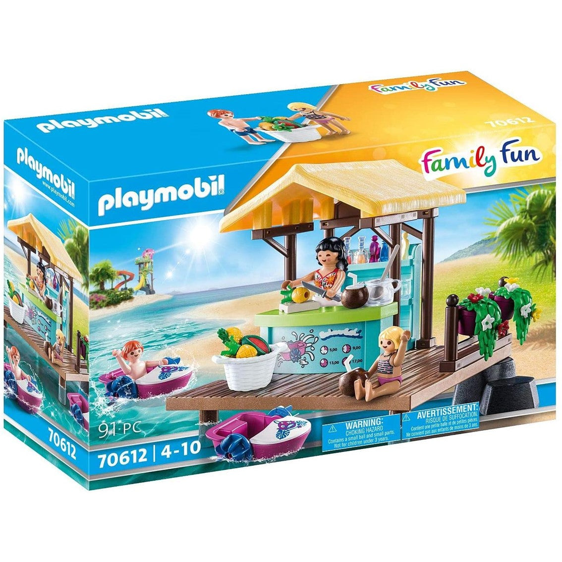 Playmobil alquiler de botes con bar