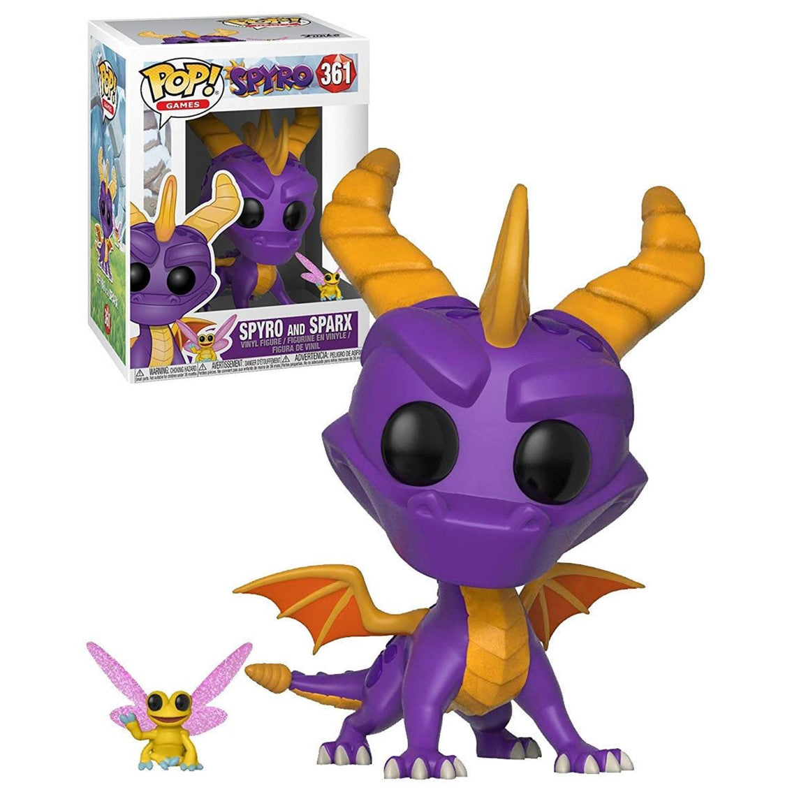 Funko pop videojuegos spyro el dragon spyro & sparx 32763