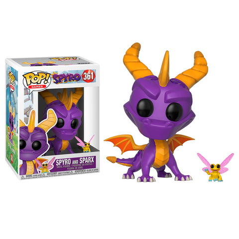 Funko pop videojuegos spyro el dragon spyro & sparx 32763