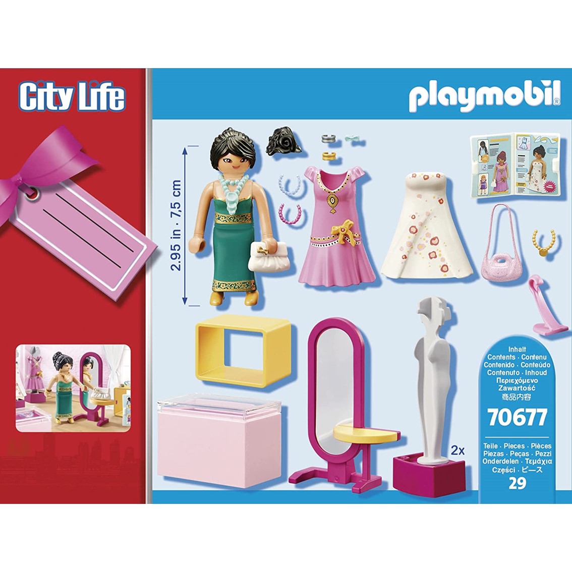 Playmobil set de regalo de moda festiva