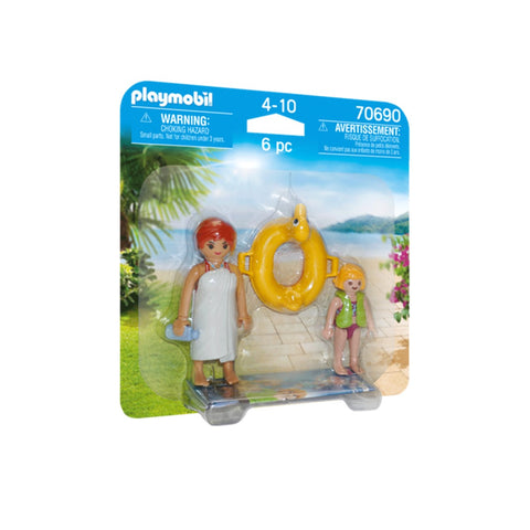 Playmobil duo pack bañistas